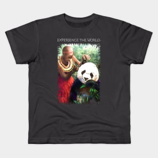 Experience the world Kids T-Shirt